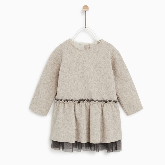 Zara Sparkly Dress - Size 2/3 - Picture 1 of 4